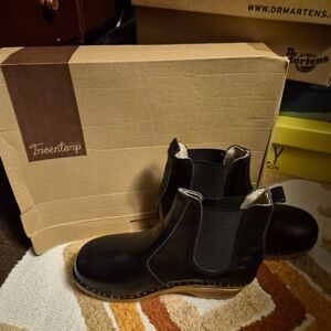 Troentorp Black Ankle Boots for Women